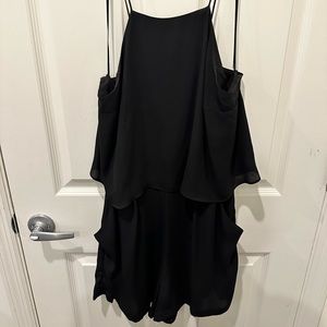 Express black romper, size 12